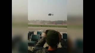 HELICOPTER ROPE BREAK  SERIOUS ACCIDENT  हेलीकपटर की रससी टुटी जवान घायल [upl. by Esnofla]