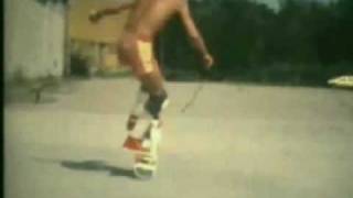 Rodney Mullen Freestyle Skateboard Practice 1984 [upl. by Ahsito]