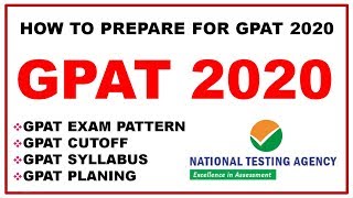 HOW TO PREPARE FOR GPAT EXPERT TIPS AND GUIDANCE BY PHARMAROCKS [upl. by Kelci842]