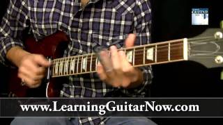 Open E Tuning Slide Guitar Lesson [upl. by Enilorak753]