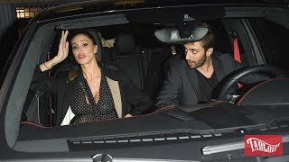 Belen Rodriguez furiosa prende a calci il paparazzo E Iannone ne investe uno TABLOITIT [upl. by Teerprug]