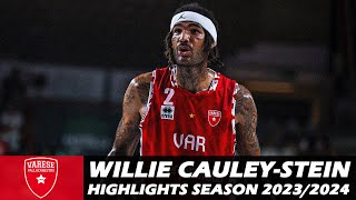 Willie CAULEYSTEIN • Highlights Season 20232024 • Pallacanestro Varese [upl. by Nauwaj]