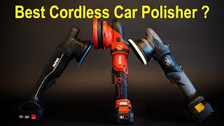 Best Cordless Car Polisher Review  Rupes HLR Flex XFE  Shine Mate EB351 [upl. by Skilken]