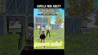 kapella ability after updateTechnoGamerzOfficial freefire trendingshorts shortfeed [upl. by Adnohsek]