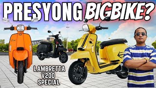 Scooter Na Presyong Big Bike Limited Edition Daw Lambretta V200 Special [upl. by Ahsenahs488]