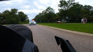 Kawasaki z1000 vs Swedish Police 4 [upl. by Korney]