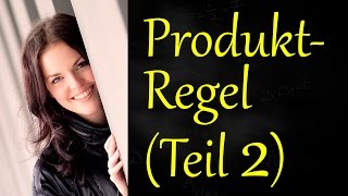 Produktregel eFunktion Produkt ableiten Teil 2 [upl. by Sirromaj532]