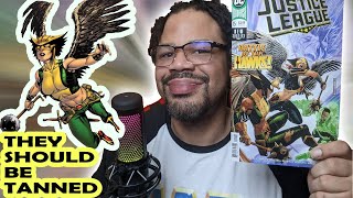 New Justice Issue 15 Battle Of The Hawks Comic Book Review [upl. by Eahsed]