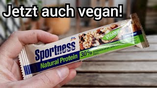 DM Sportness Vegan Proteinriegel Natural Protein  Kann der was  FoodLoaf [upl. by Wales]