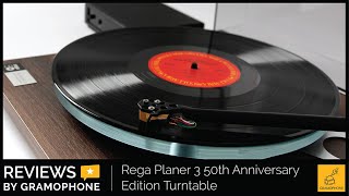 Rega Planar 3 50th Anniversary Turntable  Gramophone [upl. by Jemina890]