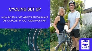 How to still get great PERFORMANCE as a cyclists if you have BACK PAIN [upl. by Tisbee]