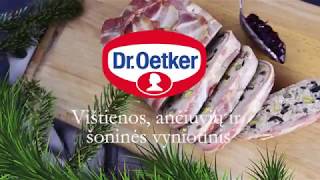 Dr Oetker ančiuvių vištienos ir alyvuogių vyniotinis [upl. by Boiney]