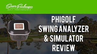 PHIGOLF SWING ANALYZER GOLF SIMULATOR REVIEW PHIGOLF [upl. by Racso]