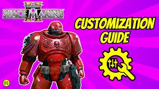 Space Marine 2 Customization Guide  Change Chapter Helm amp More [upl. by Annitsirhc]