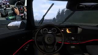 Mercedes Benz Maybach S650  Euro Truck Simulator 2  Logitech G29 wheel  shifter [upl. by Ailaza]