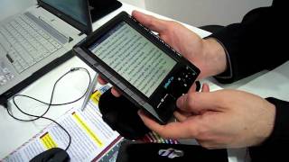 Ectaco jetBook Lite  Handson  Frankfurt Book Fair [upl. by Nahshon]