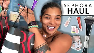 Massive Sephora Haul  Luxury Skincare amp Makeup Unboxing  Kamiah AdamsBeal [upl. by Asyl497]