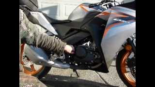 CBR 125R first oil change 1000km or 600mi [upl. by Papert]