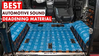 Top 5 Sound Deadening Materials for Your Car in 2024 [upl. by Joseph]