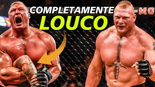 O LUTADOR MAIS LOUCO da HISTÓRIA DO UFC  BROCK LESNAR [upl. by Aileve]