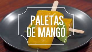 Receta Paletas De Mango [upl. by Dott354]