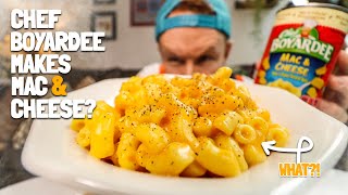 WaitChef Boyardee makes Macaroni amp Cheese Since when 🧀🥣 [upl. by Nilesoj]