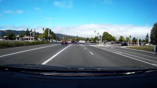 Pleasanton California CA DMV Behind The Wheel driving test practice route 5  part 2 [upl. by Bunder]