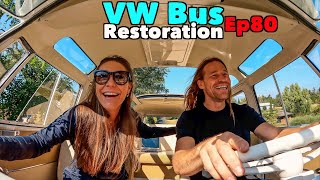 VW Bus Restoration  Episode 80  FIRST DRIVE  MicBergsma [upl. by Ruphina]