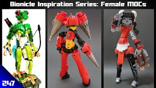 Bionicle Inspiration Series Ep 247 Female MOCs [upl. by Natrav]