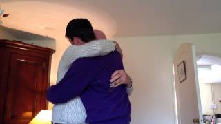 Son surprises father with early homecoming [upl. by Chantal]