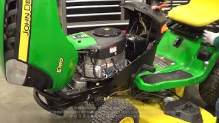 How to Change the Easy Change Oil System  John Deere [upl. by Michaella]