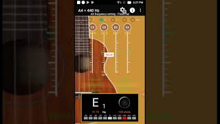 Ukulele Tuner  Android APP [upl. by Krista]