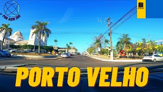 PORTO VELHO DRIVING TOUR DO CENTRO ATÉ O BAIRRO CUNIÃ GOPRO  STRADA [upl. by Derwin729]