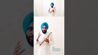 How To Play sa re ga ma on flute s r g m p on Flute Flute Beginners Lessons sa re ga ma pa [upl. by Faline]