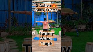 🔥Burn🔥your tummy Waist amp thighs flat Tummy excersise  waistworkout thighworkout yoginimahi [upl. by Einomrah469]