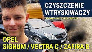 OPEL Signum  Vectra C  Zafira B czyszczenie wtryskiwaczy Diesla [upl. by Toomin352]