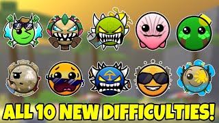 How to get ALL 10 NEW DIFFICULTIES in SUMMER ZONE in Find the Difficulty Faces 450  Roblox [upl. by Esadnac890]