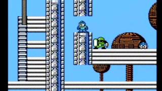 Mega Man NES Walkthrough Bomb Man Stage [upl. by Alyk]