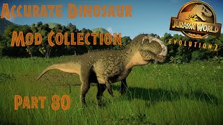 JWE2 Accurate Dinosaur Mod Collection Part 80 [upl. by Nelrsa25]