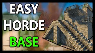 7 Days to Die Essential Tips For Your First Horde Night BASE [upl. by Ydak]