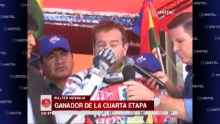 Walter Nosiglia gana la cuarta etapa del Rally Dakar [upl. by Francois]