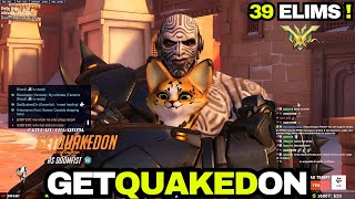 POTG THE FINAL BOSS 💀 GETQUAKEDON DOOMFIST GAMEPLAY OVERWATCH 2 SEASON 12 [upl. by Scheers]