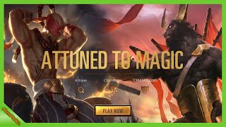 LoR Challenge ATTUNED TO MAGIC  Tutorial 14 [upl. by Namref]