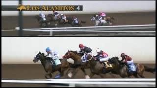 Los Alamitos Replays  Sunday November 12  Race 4 [upl. by Lezirg365]