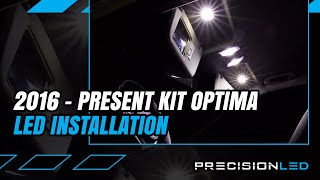 Kia Optima LED Interior  How To Install  4th Gen  2016 [upl. by Nnaillek318]