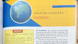 INSOLATION CHAPTER 13 CLASS 9 GEOGRAPHY EXPLANATION [upl. by Nytsuj707]