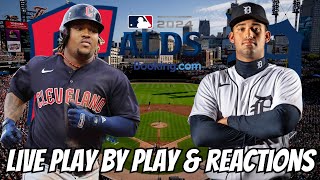 Cleveland Guardians Vs Detroit Tigers  MLB  ALDS  Game 3  Live Game Cast amp Audio [upl. by Lime]