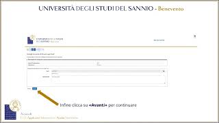 Università degli Studi del Sannio Benevento  Rinuncia agli studi 110822 [upl. by Ahsenak]