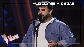 Rafael Ruiz canta La quiero a morir  Audiciones a ciegas  La Voz Antena 3 2020 [upl. by Hgielrahc]