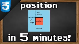 Learn CSS position in 5 minutes 🎯 [upl. by Anialam]